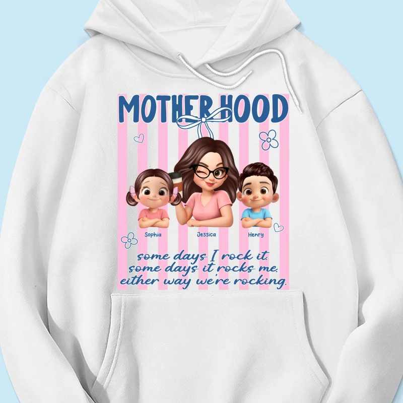 Rockin' the Motherhood - Personalized Shirt - Mother's Day Gift for Mom, Wife - Image 49