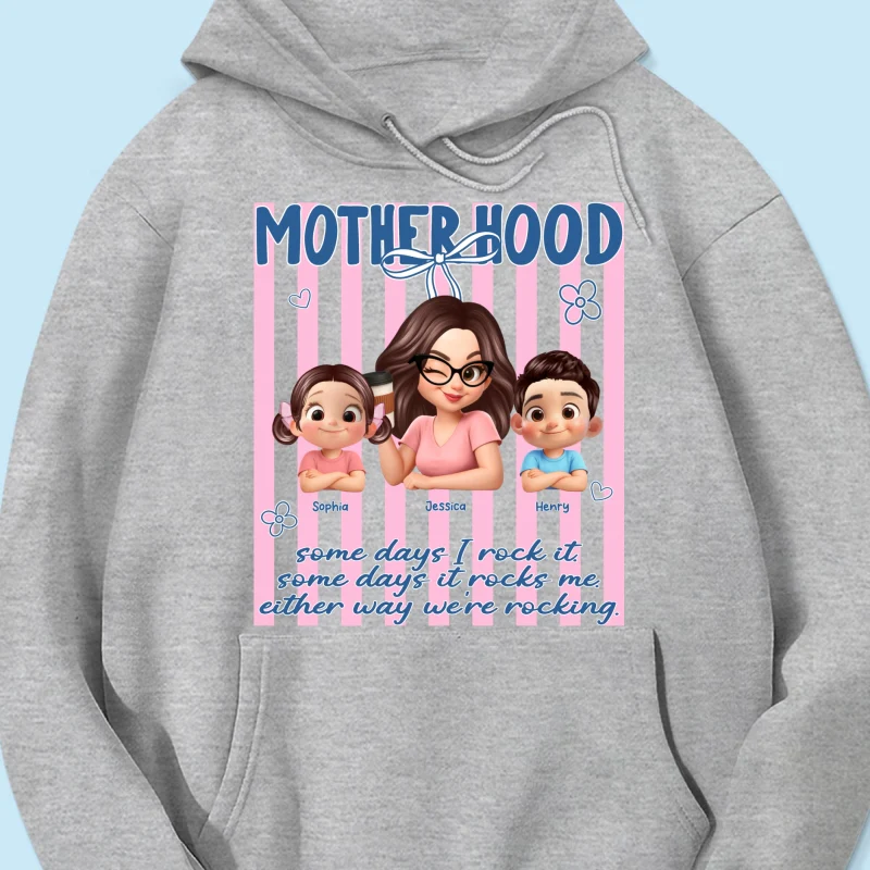 Rockin' the Motherhood - Personalized Shirt - Mother's Day Gift for Mom, Wife - Image 50