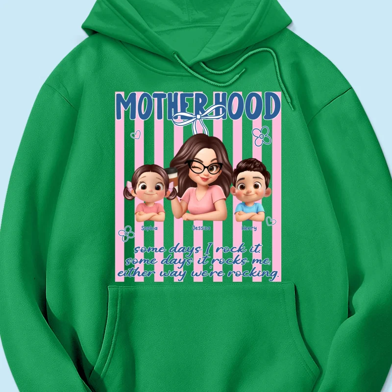 Rockin' the Motherhood - Personalized Shirt - Mother's Day Gift for Mom, Wife - Image 54