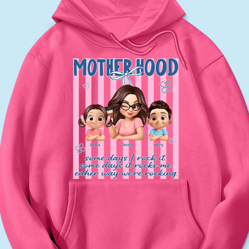 Rockin' the Motherhood - Personalized Shirt - Mother's Day Gift for Mom, Wife - Image 55