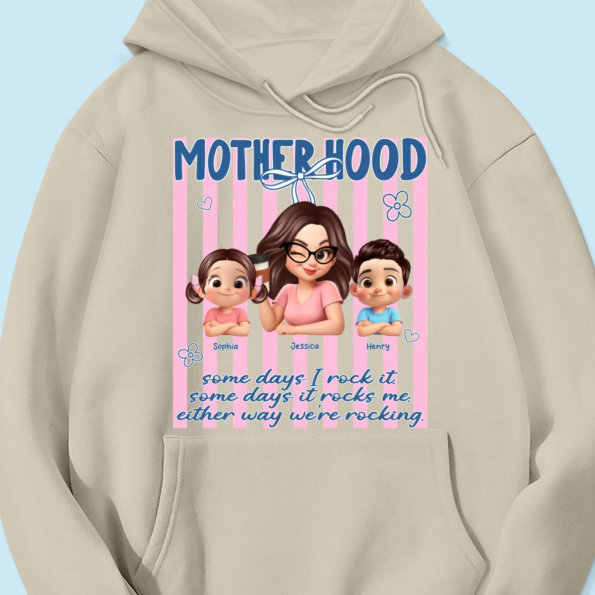 Rockin' the Motherhood - Personalized Shirt - Mother's Day Gift for Mom, Wife - Image 56