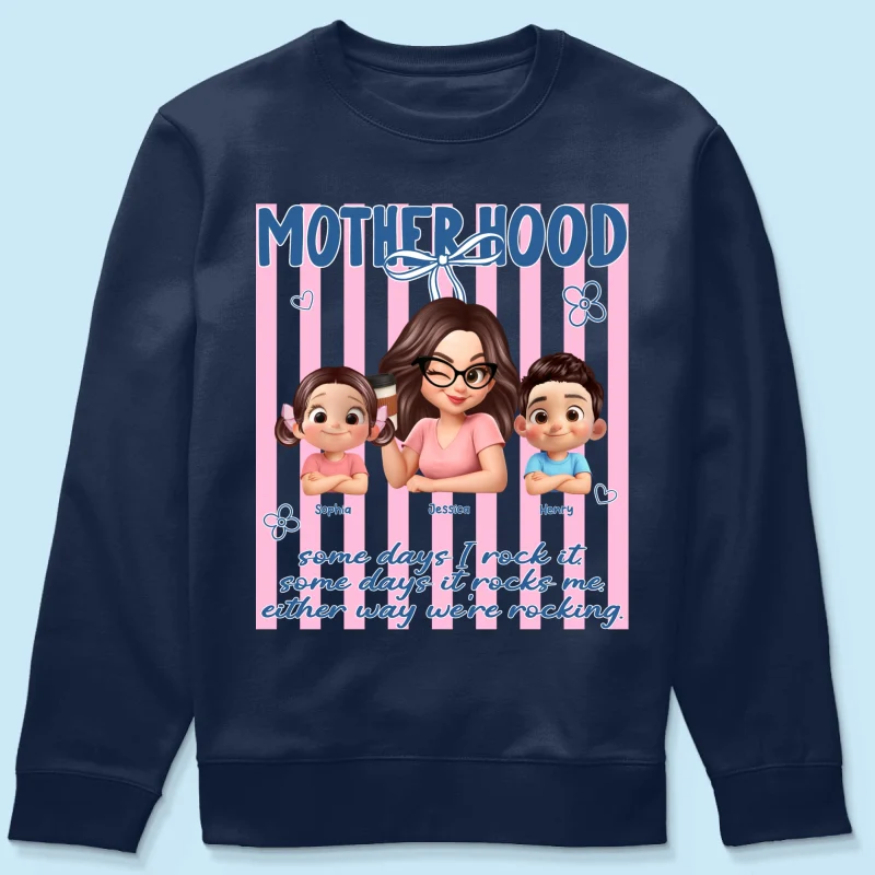 Rockin' the Motherhood - Personalized Shirt - Mother's Day Gift for Mom, Wife - Image 58