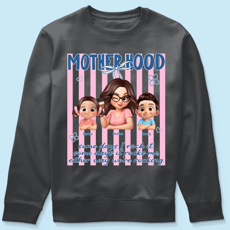 Rockin' the Motherhood - Personalized Shirt - Mother's Day Gift for Mom, Wife - Image 59