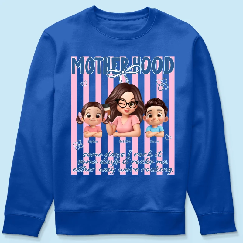 Rockin' the Motherhood - Personalized Shirt - Mother's Day Gift for Mom, Wife - Image 61