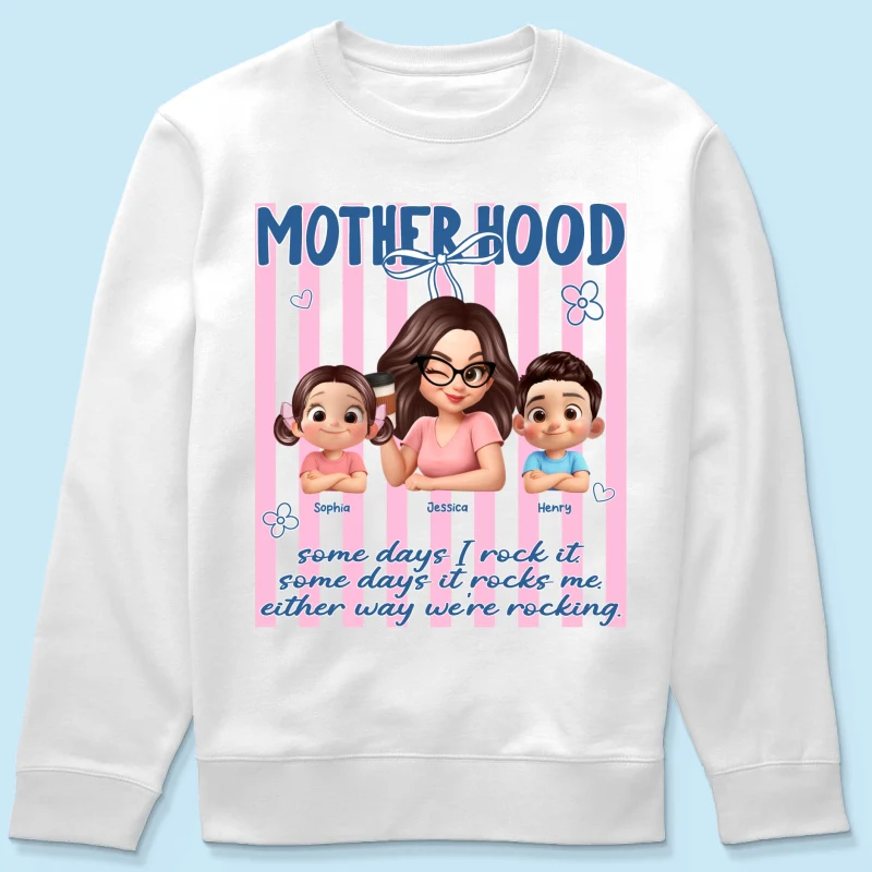 Rockin' the Motherhood - Personalized Shirt - Mother's Day Gift for Mom, Wife - Image 64
