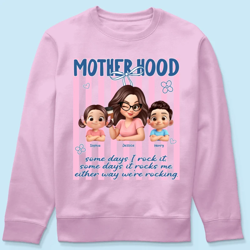 Rockin' the Motherhood - Personalized Shirt - Mother's Day Gift for Mom, Wife - Image 66