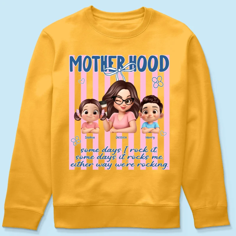 Rockin' the Motherhood - Personalized Shirt - Mother's Day Gift for Mom, Wife - Image 67