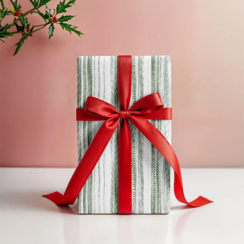 Sage Camouflage Gift Wrapping Paper - Image 4