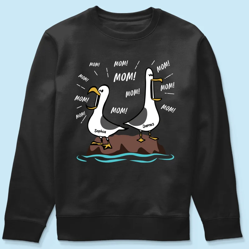 Seagull Mom Mom Mom Custom Name - Personalized Shirt - Funny Mother's Day Gift For Mom - Image 41