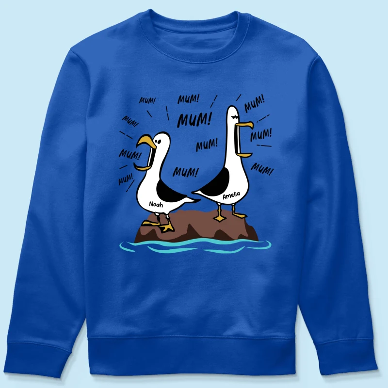 Seagull Mum Mum Mum Custom Name - Personalised Shirt - Funny Mother's Day Gift For Mum - Image 24