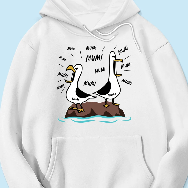 Seagull Mum Mum Mum Custom Name - Personalised Shirt - Funny Mother's Day Gift For Mum - Image 29