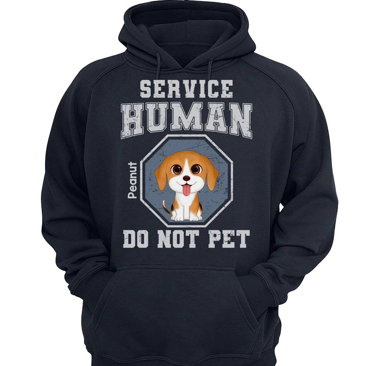 Service Human Do Not Pet Watercolor Cute Dogs Personalized Shirt - Image 3