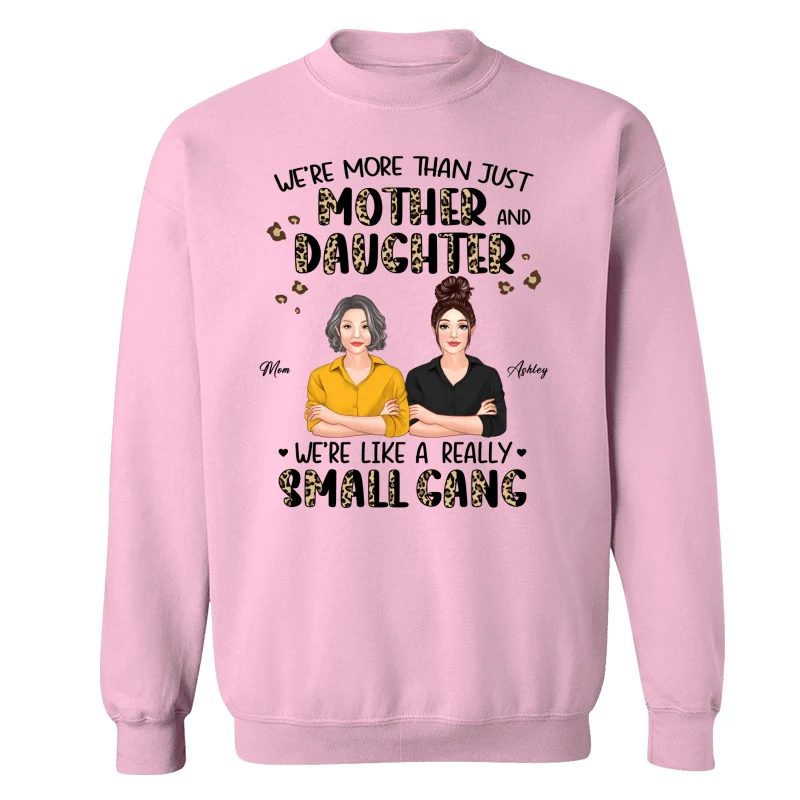 Small Gang Leopard Realistic Mother And Daughter Personalized Shirt - Image 19