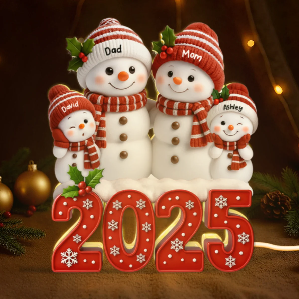 Eternal Glow – Custom Night Light | Heartfelt Christmas Gift for for Grandma, Mom, Family, Couple - Image 14