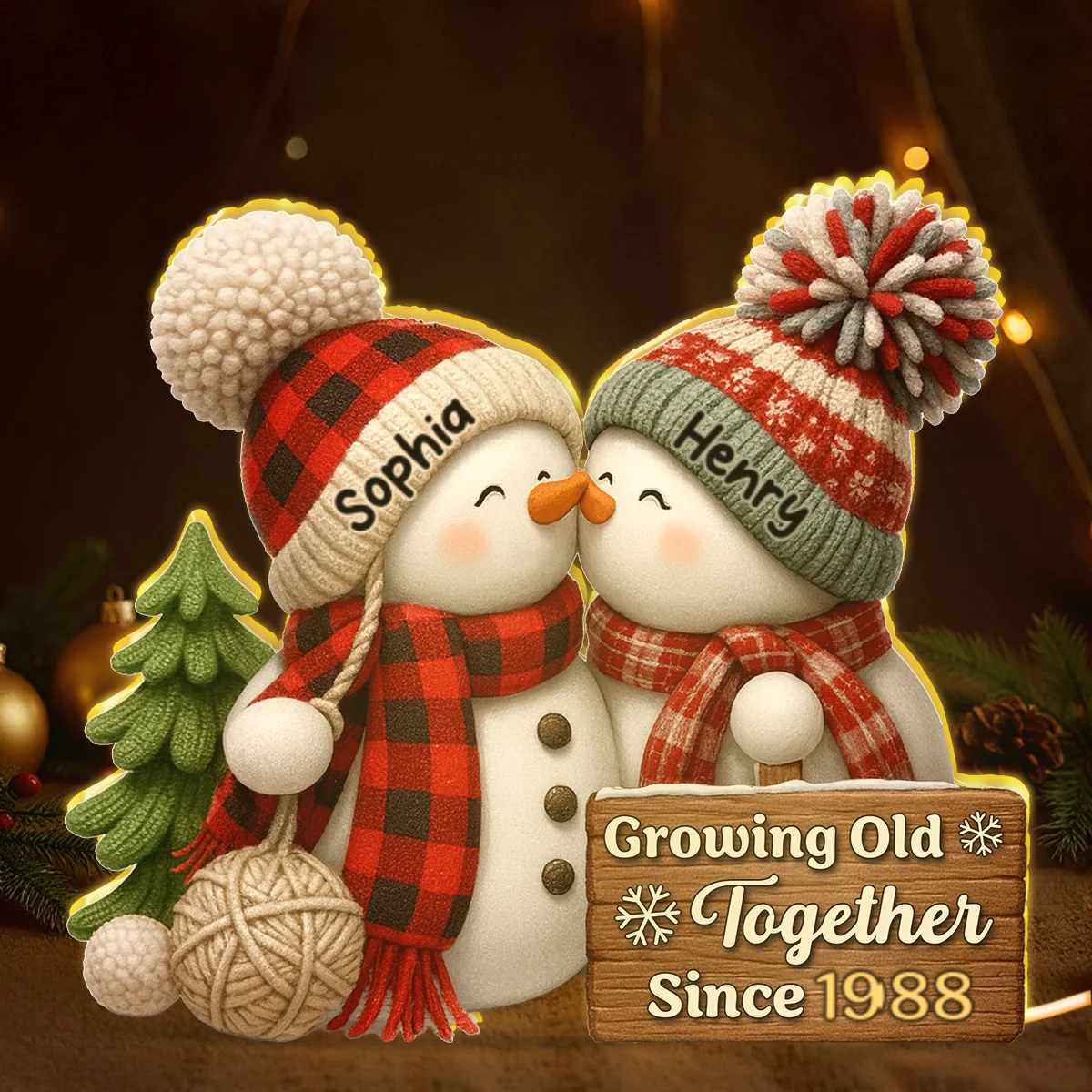 Eternal Glow – Custom Night Light | Heartfelt Christmas Gift for for Grandma, Mom, Family, Couple - Image 15
