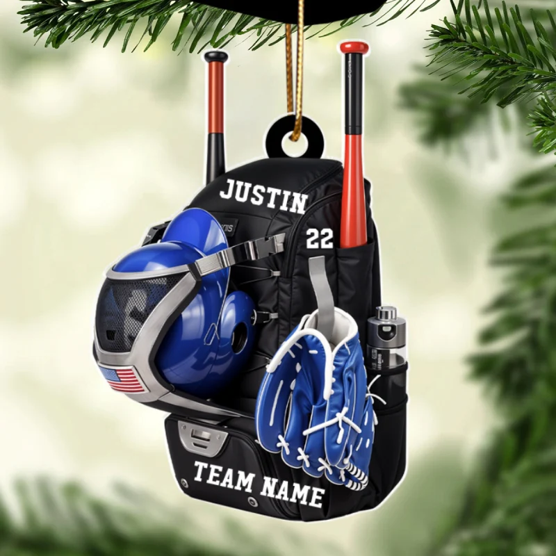 Custom Sports Keepsake - Personalized 3D Sport Acrylic Ornament - Christmas Gift for Son, Daughter, Grandson, Granddaughter - Image 13