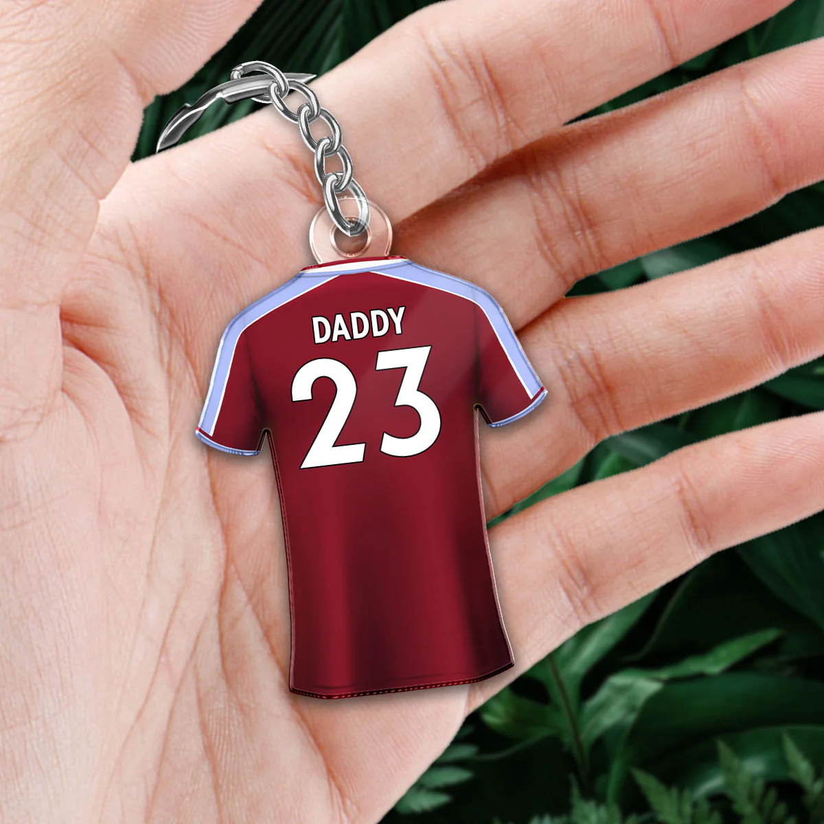 Soccer Shirt Any Name, Any Number, Any Team Personalized Acrylic Keychain - Image 4