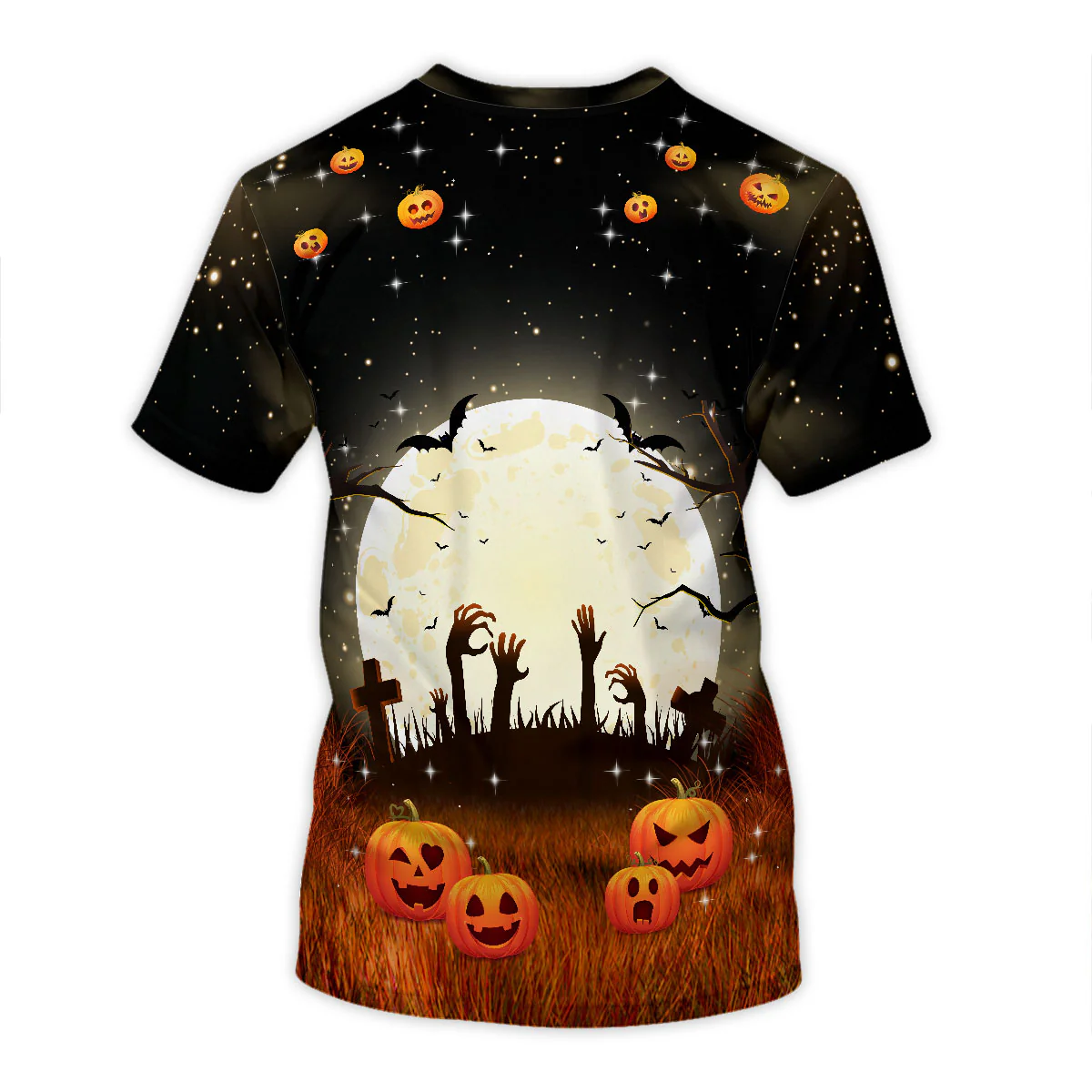 Spooky Cats In Halloween Moon Light Personalized Shirt, Halloween Costume For Cat Lover - Image 6