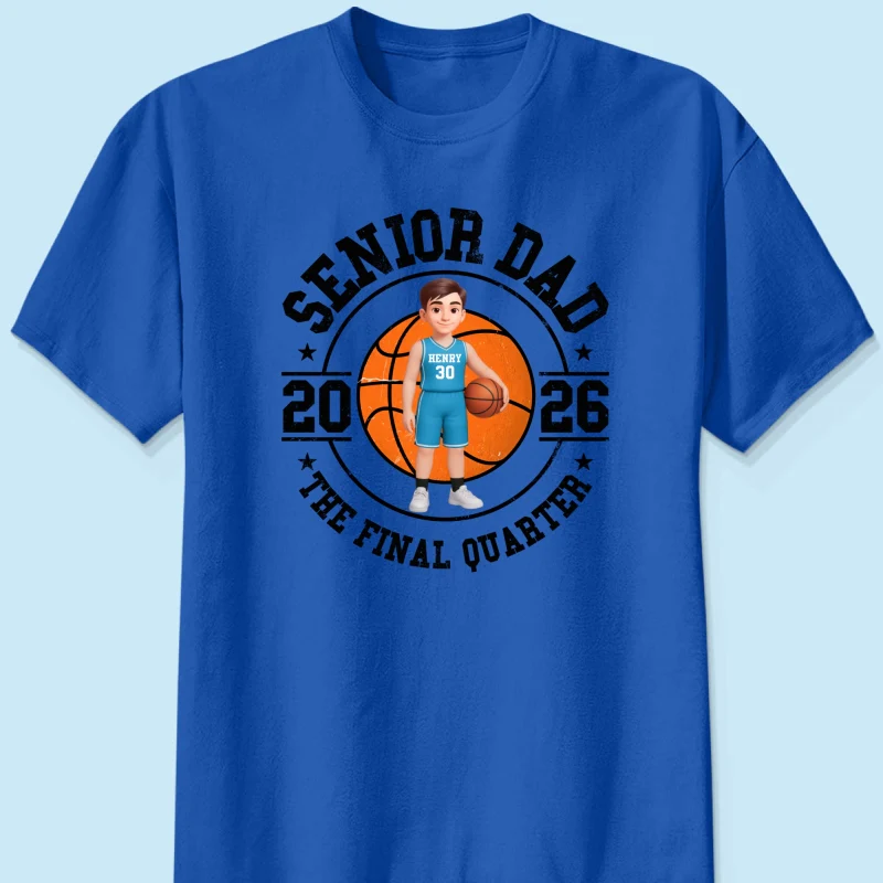 Sport Senior Proud Mom Dad Of Graduate - Personalized Shirt - Basketball, Baseball, Football - Image 19