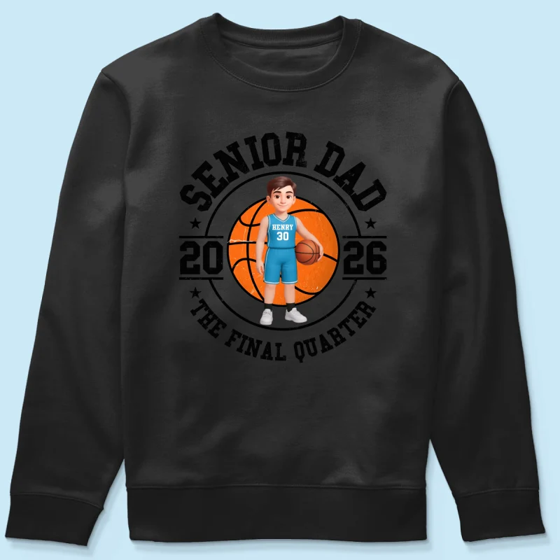 Sport Senior Proud Mom Dad Of Graduate - Personalized Shirt - Basketball, Baseball, Football - Image 47
