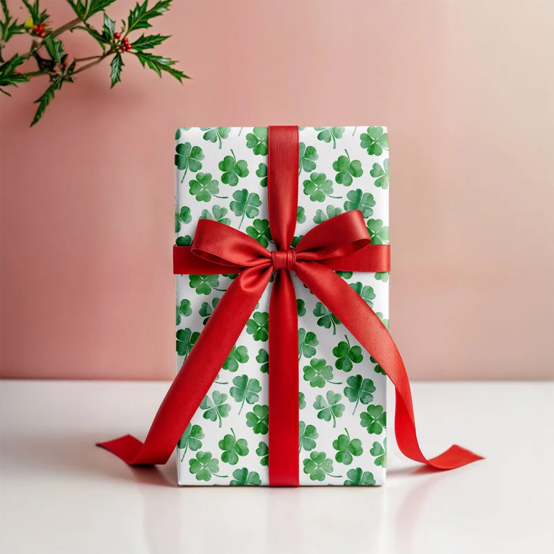 St. Patrick's Day Lucky Find Gift Wrapping Paper - Image 4