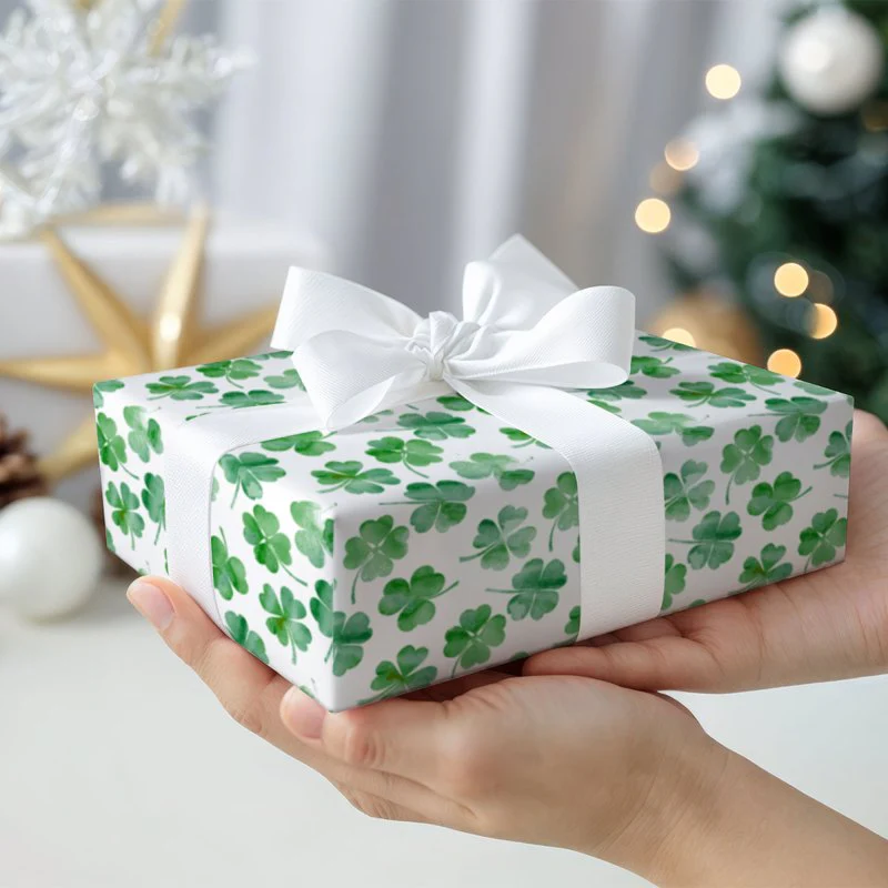 St. Patrick's Day Lucky Find Gift Wrapping Paper - Image 5
