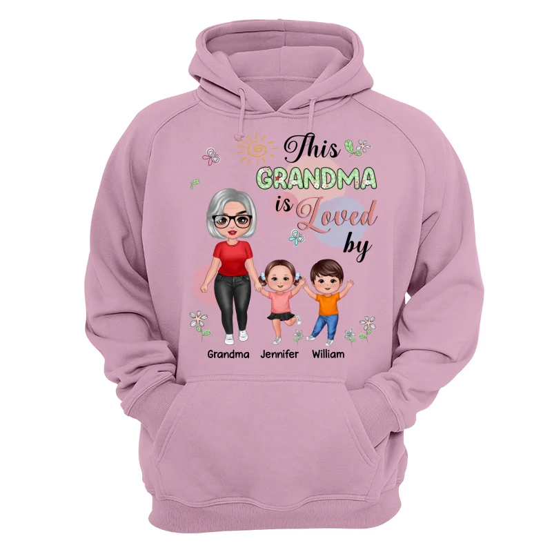 Standing Doll Mom Grandma Kids Personalized Shirt - Image 15
