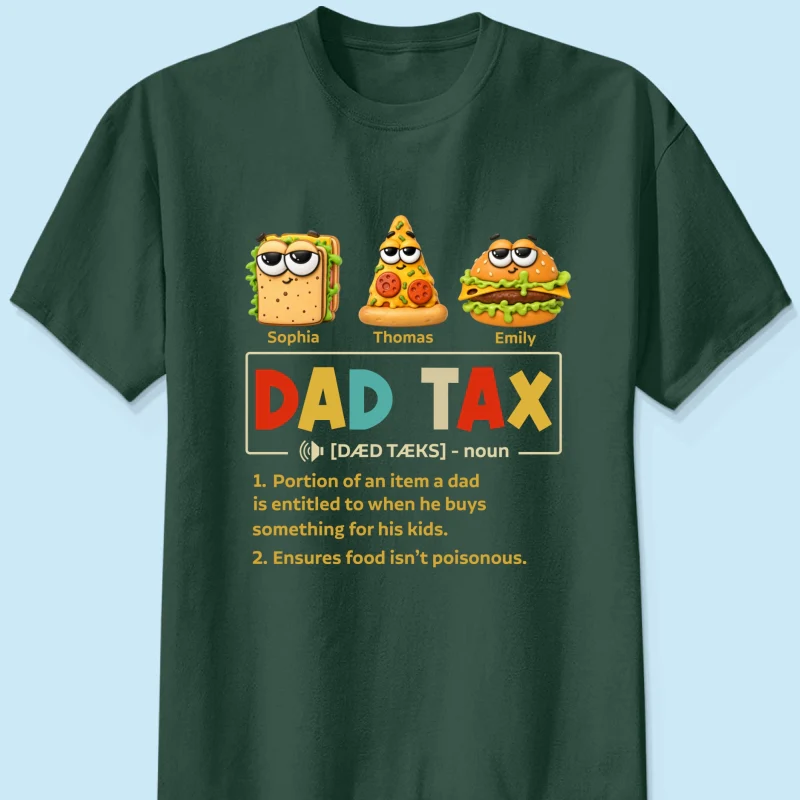 Taste Test Approved By Dad - Personalized Shirt - Heartfelt Gift For Dad, Husband - Image 12