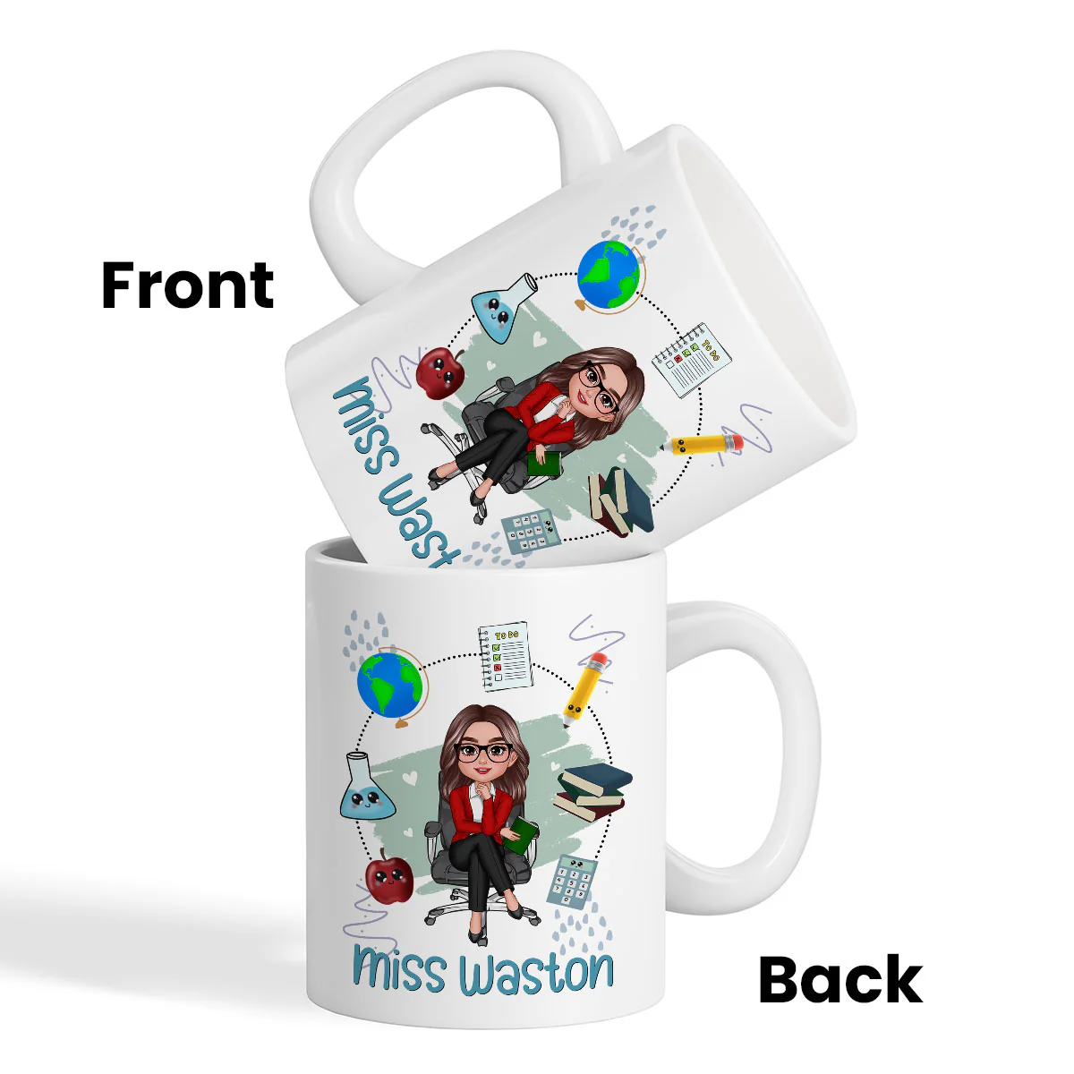 Teacher Mug School Things Personalized Mug, Back To School Gift - Image 6
