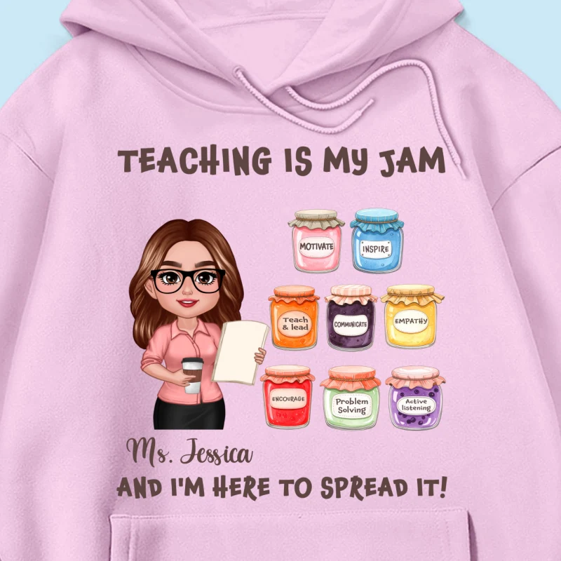 Teacher Teaching Is My Jam Personalized Shirt - Image 22