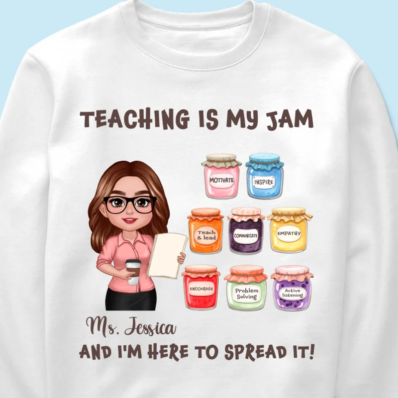 Teacher Teaching Is My Jam Personalized Shirt - Image 24