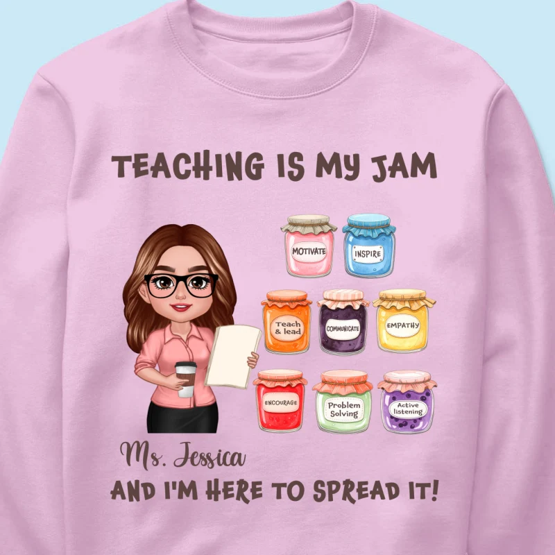 Teacher Teaching Is My Jam Personalized Shirt - Image 26