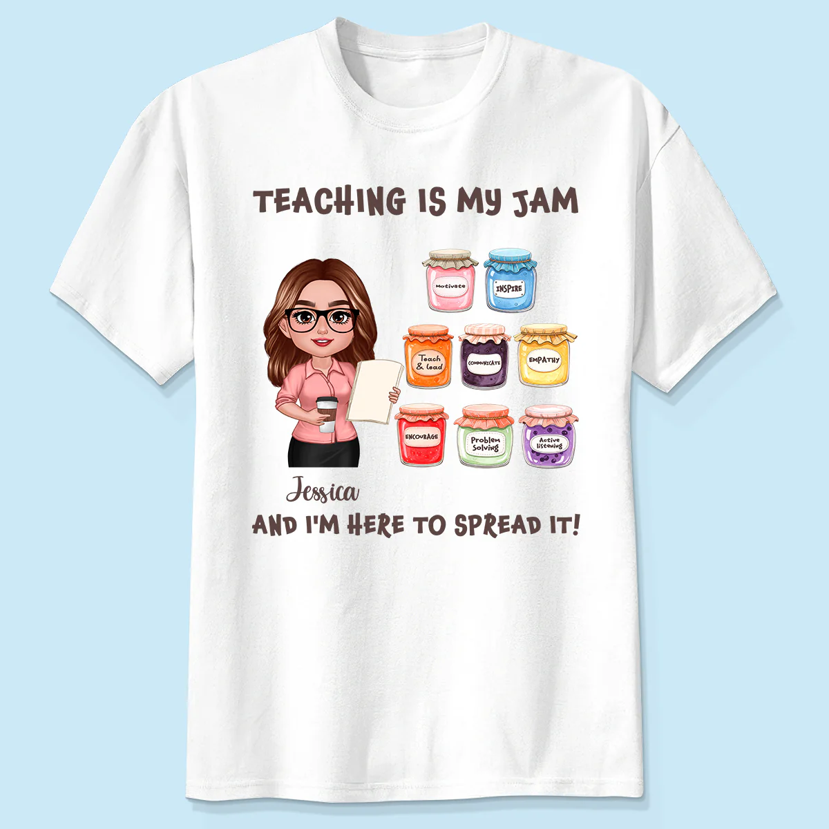 Teacher Teaching Is My Jam Personalized Shirt - Image 3