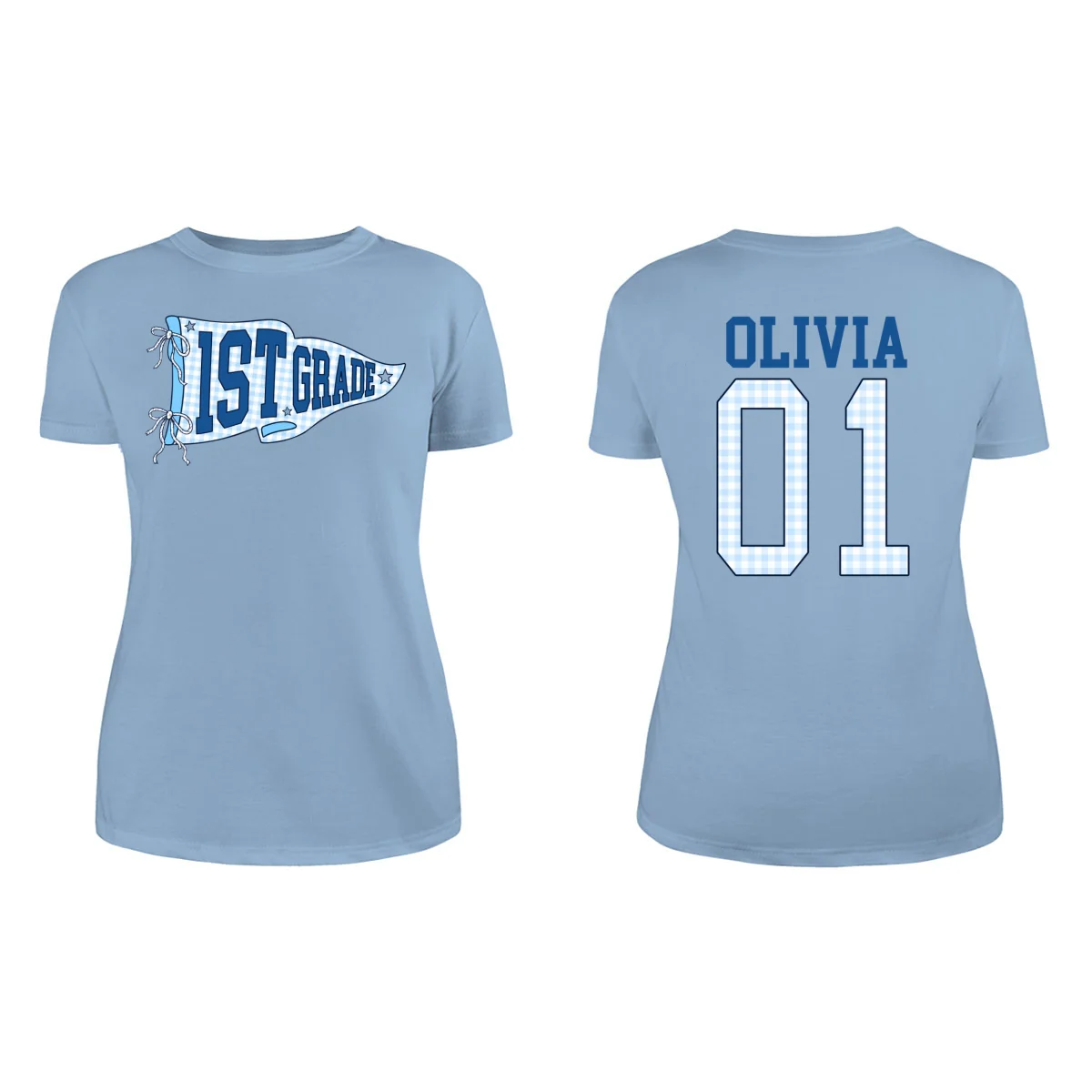Teacher Team Grade Level - Personalized Double-Sided Shirt - Back To School Gift For Teacher - Image 16