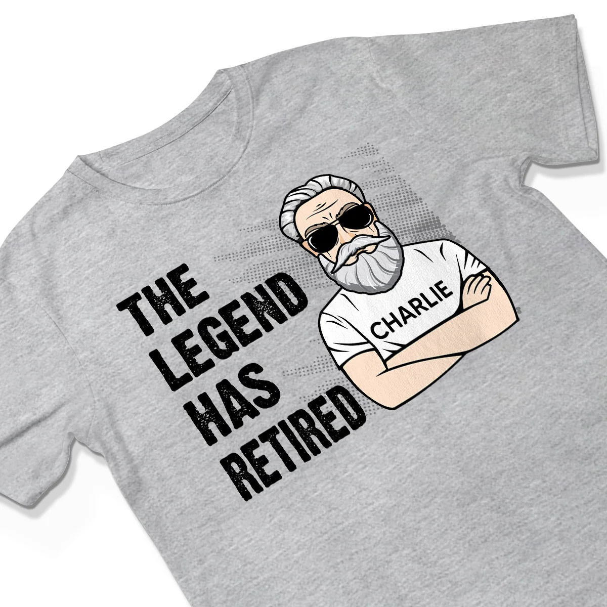 The Legend Has Retired Happy Retirement Gift Personalized Shirt - Image 3