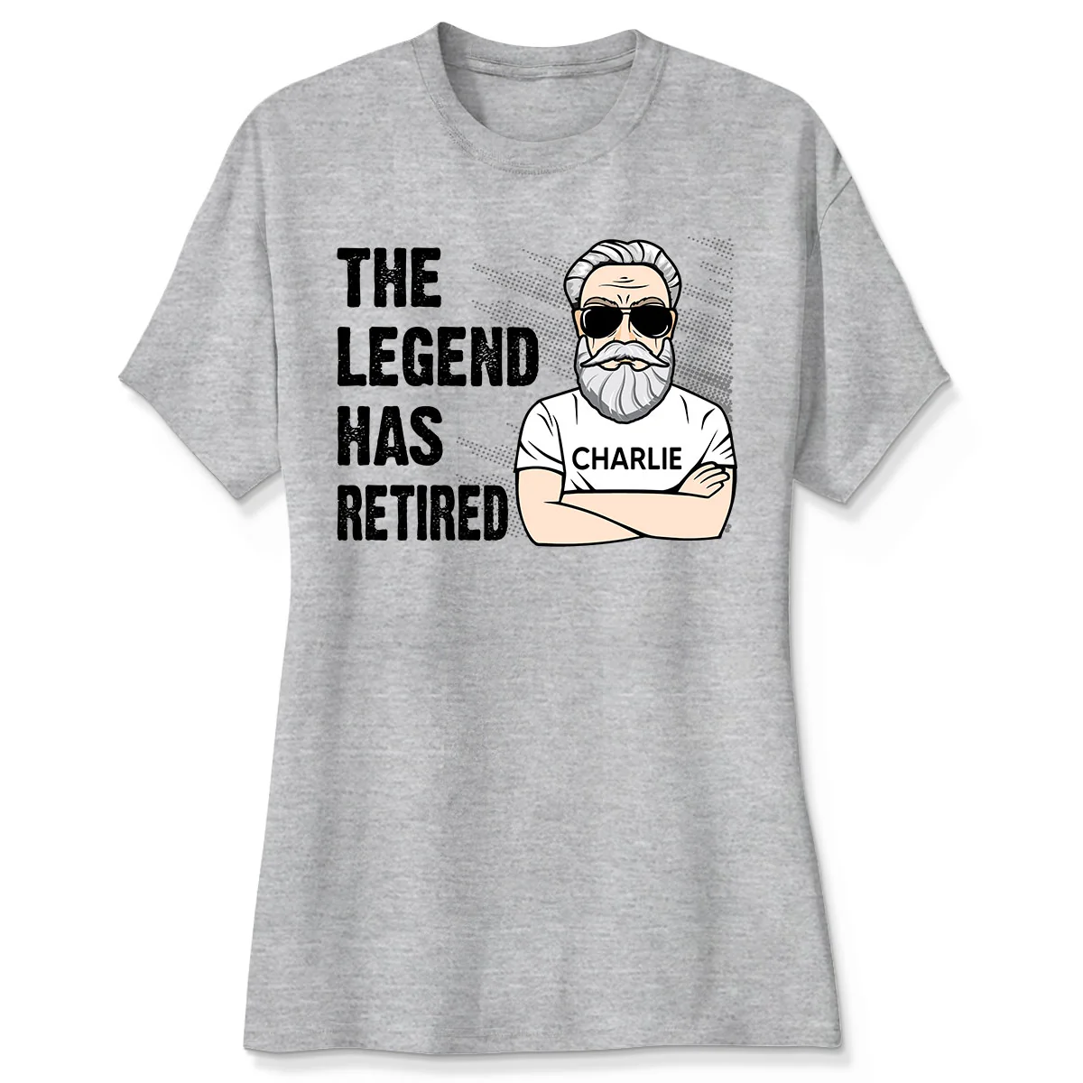 The Legend Has Retired Happy Retirement Gift Personalized Shirt - Image 4