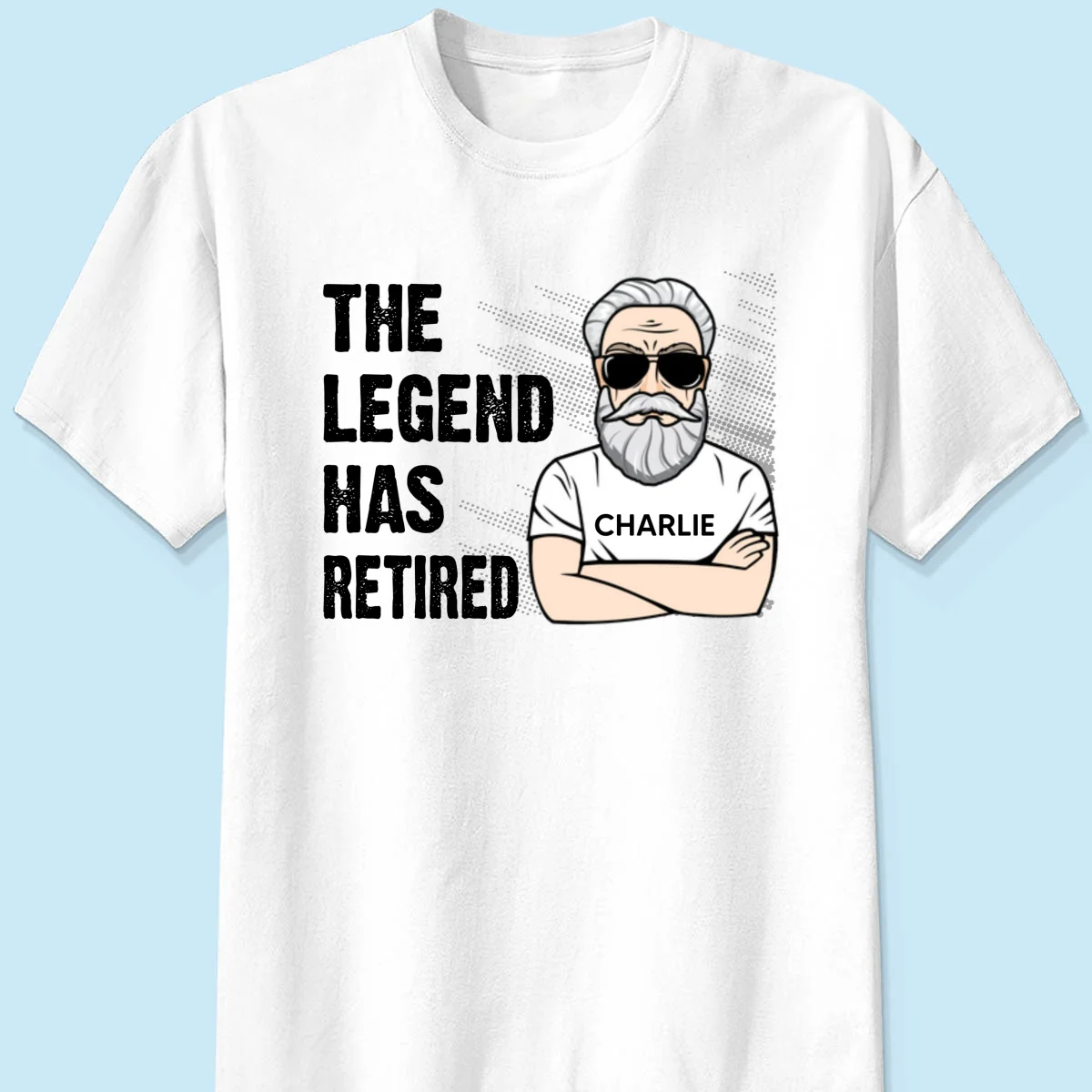 The Legend Has Retired Happy Retirement Gift Personalized Shirt - Image 7