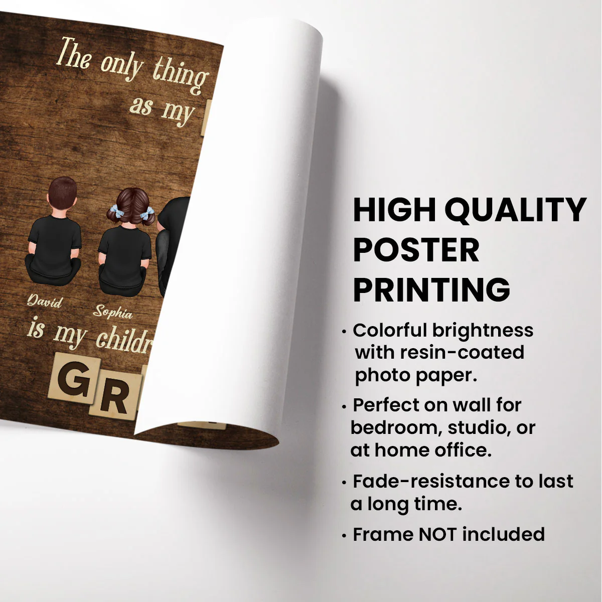 The Only Thing Better Having You As My Dad Grandpa Personalized Poster, Gift For Grandpa - Image 7