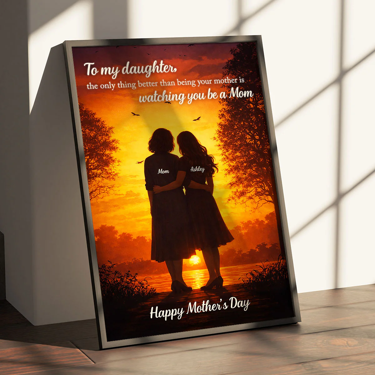 The Only Thing Better Than Being Your Mother - Personalized Poster - Heartfelt Gift For Daughter - Image 2