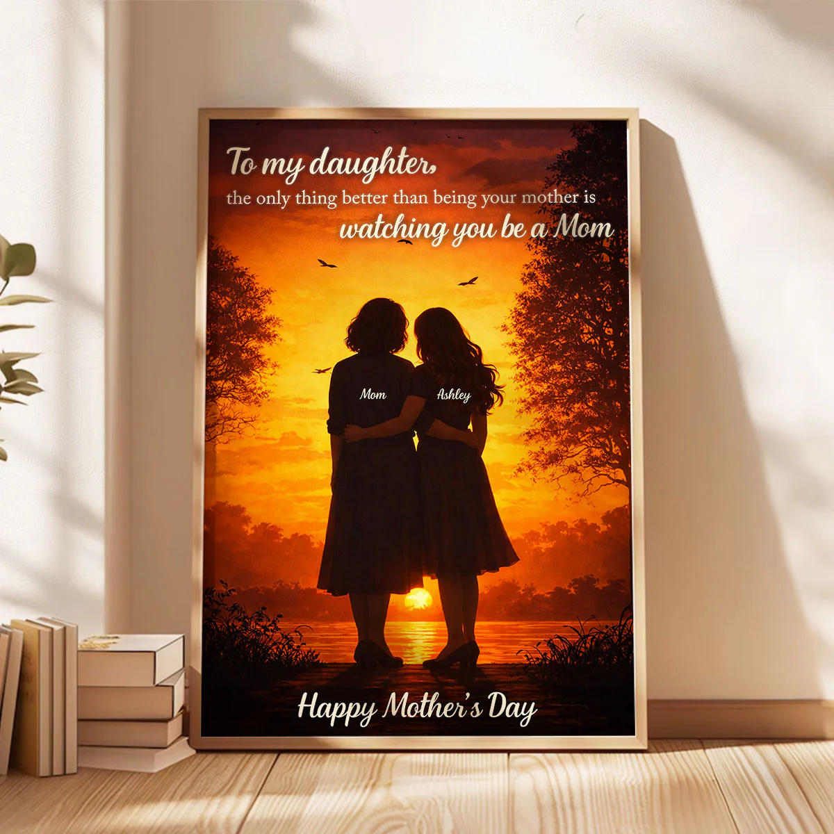 The Only Thing Better Than Being Your Mother - Personalized Poster - Heartfelt Gift For Daughter - Image 4