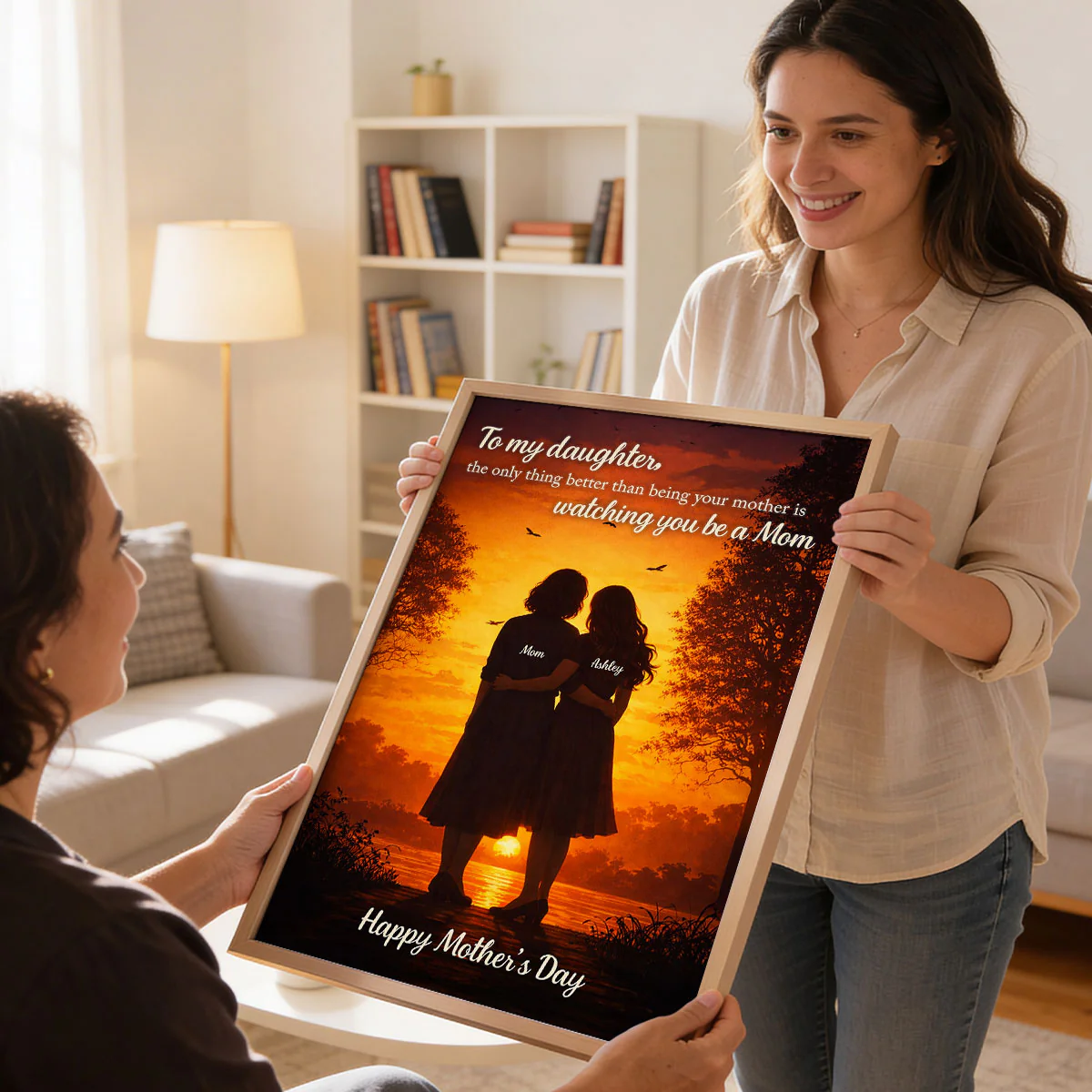 The Only Thing Better Than Being Your Mother - Personalized Poster - Heartfelt Gift For Daughter - Image 6