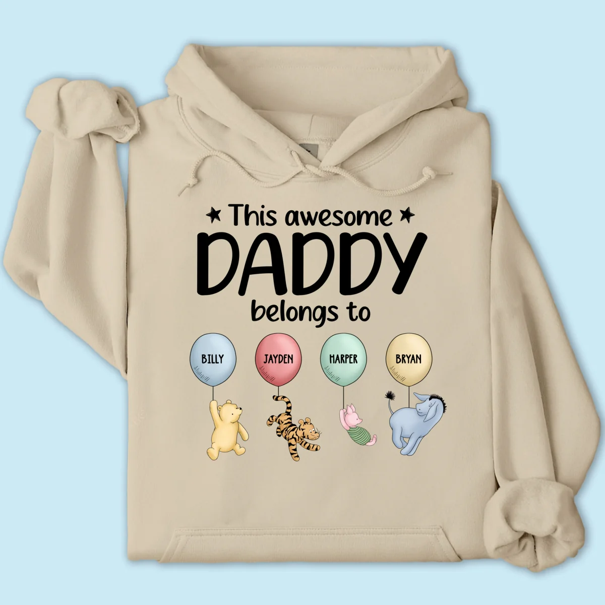 This Awesome Daddy Belongs To Cute Characters Personalized Shirt - Image 16