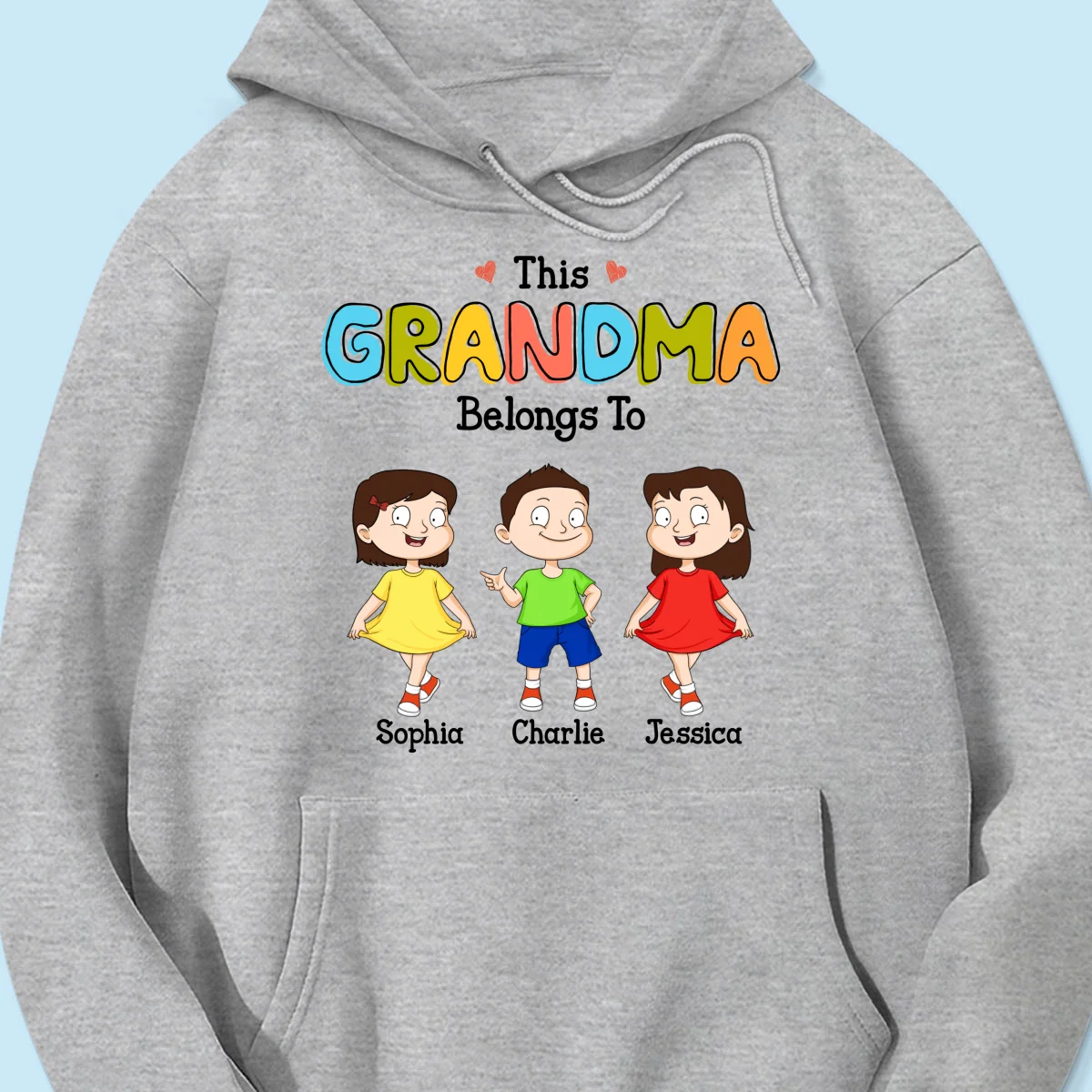 This Grandma Belong To Adorable Kids Personalized Shirt - Image 14