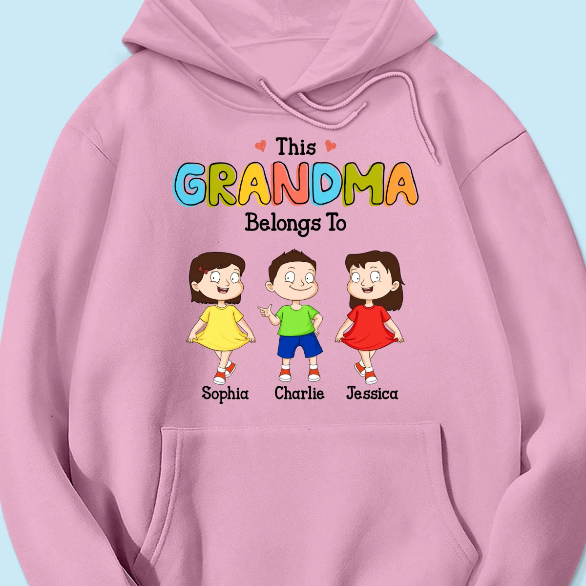This Grandma Belong To Adorable Kids Personalized Shirt - Image 15