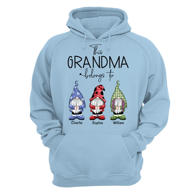 This Grandma Belongs To Little Gnomes Personalized Shirt - Image 15