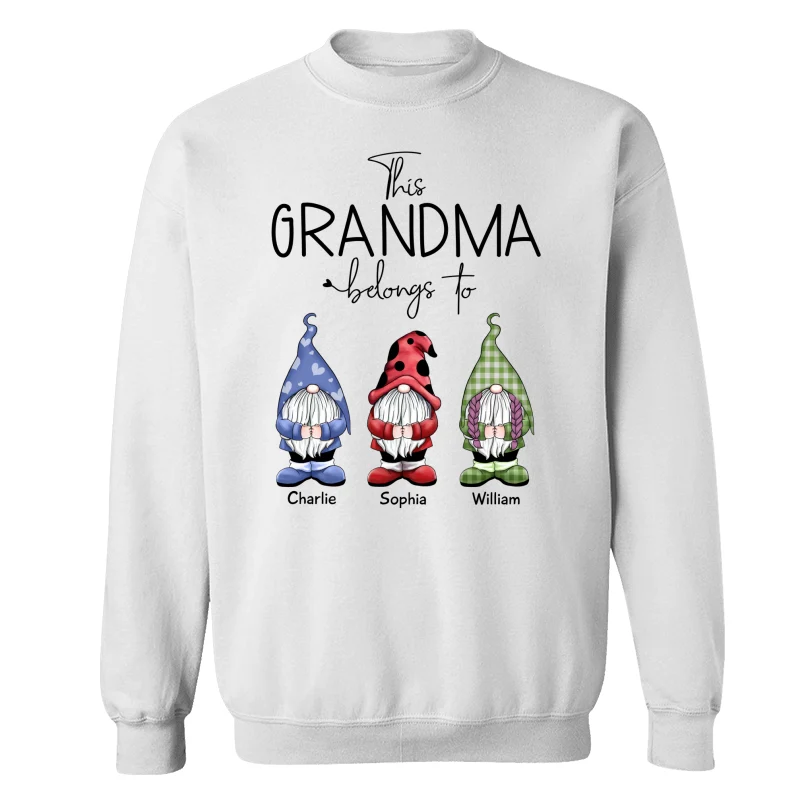 This Grandma Belongs To Little Gnomes Personalized Shirt - Image 16