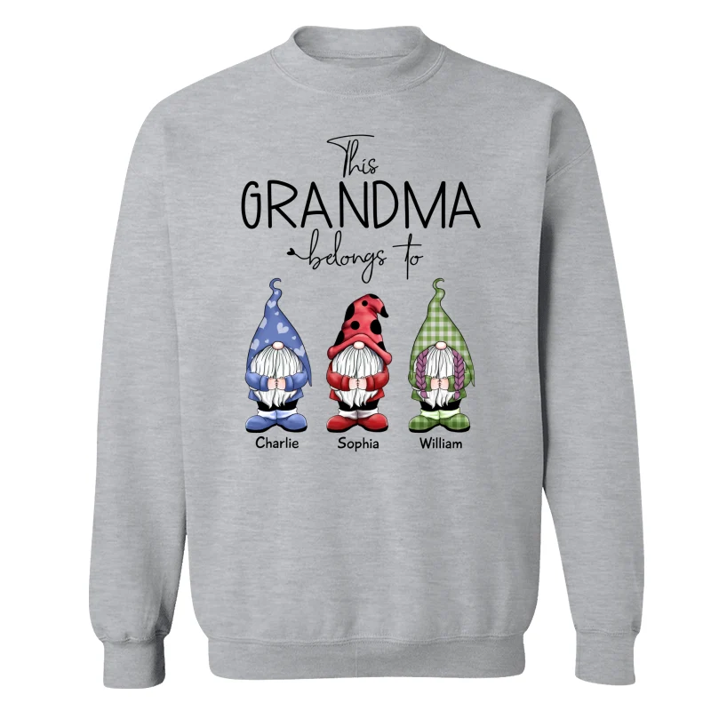 This Grandma Belongs To Little Gnomes Personalized Shirt - Image 18