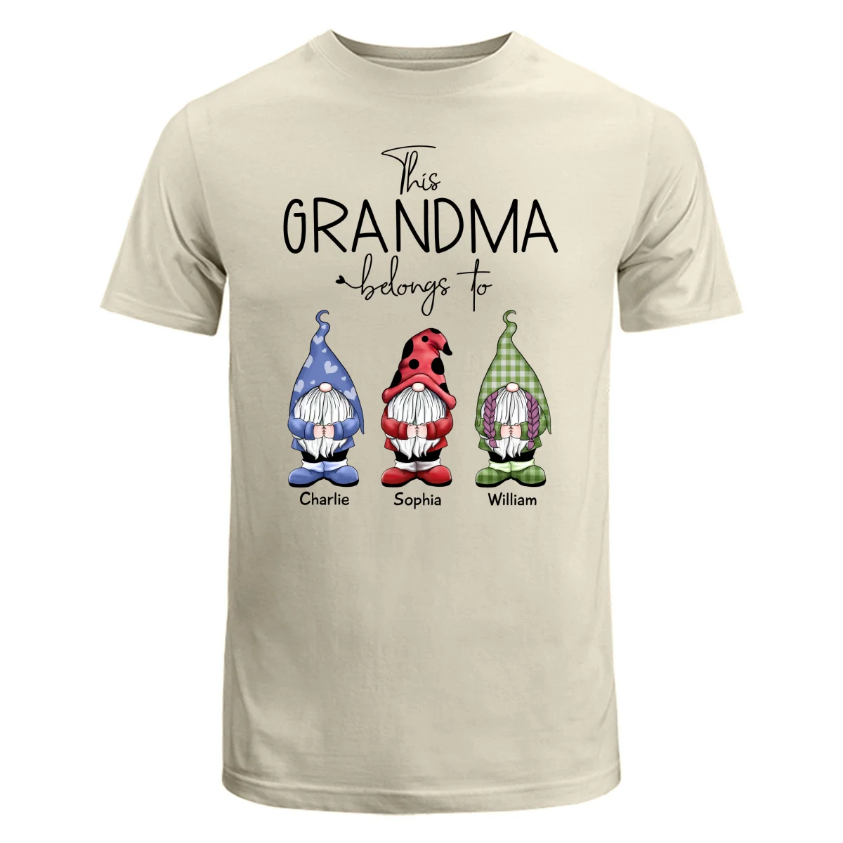 This Grandma Belongs To Little Gnomes Personalized Shirt - Image 6