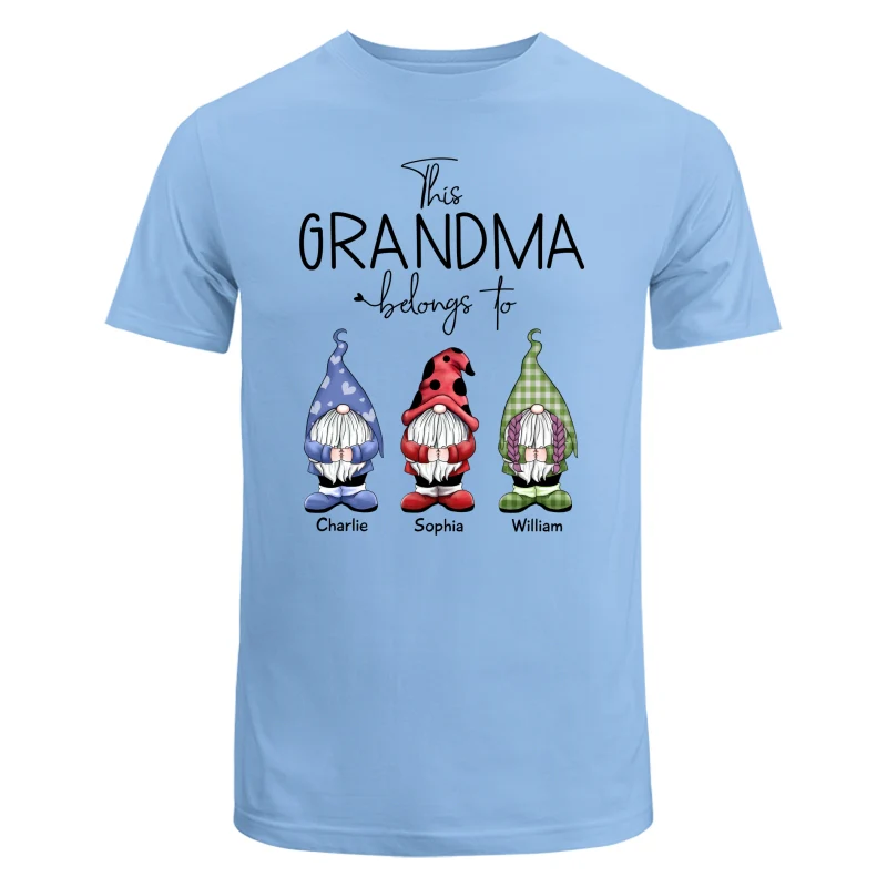 This Grandma Belongs To Little Gnomes Personalized Shirt - Image 8