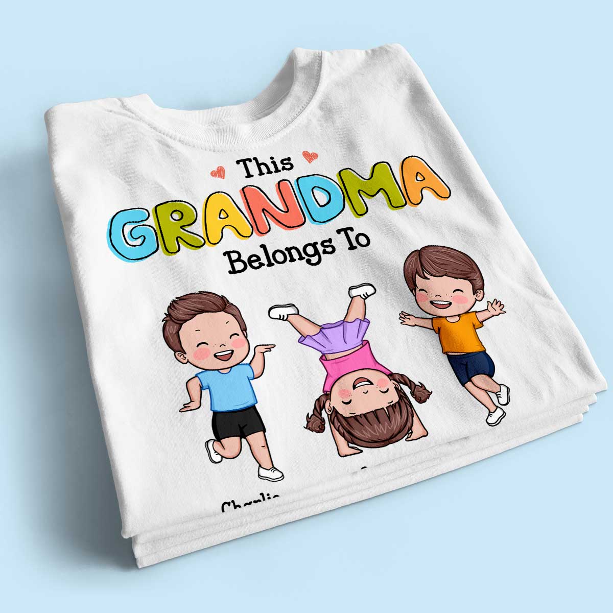 GrandLove Threads: Wrapped in Warmth, Woven with Love, Perfect Personalized Gift for Mother's Day 2024 - Image 2